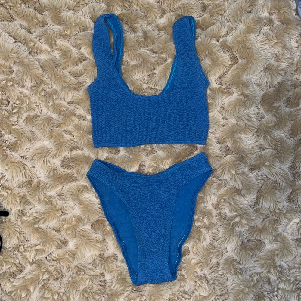 Pretty Little Thing Blue bikini